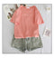 IMG 118 of Summer Korean Printed T-Shirt Women Short Sleeve Loose Student Trendy Half Sleeved Tops ins T-Shirt