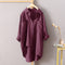 Img 10 - Women Casual Solid Colored Shirt Cotton Blend Pocket Long Sleeved Tops Cardigan