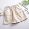 Img 6 - Summer Cargo Shorts Women Japanese Unisex Loose High Waist Slim Look Outdoor Cotton Casual Bermuda