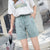 Img 1 - PTShorts Women Summer Casual Home Pants Cargo Jogging knee length Loose Outdoor