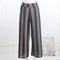 Img 3 - Elderly Summer Women Loose Plus Size Outdoor Mom Elderly Elastic High Waist Wide Leg Long Pants