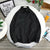 IMG 103 of Men Long Sleeved White Shirt Casual Business Summer Korean Trendy Black Handsome Uniform Shirt