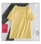 IMG 127 of Summer Korean Printed T-Shirt Women Short Sleeve Loose Student Trendy Half Sleeved Tops ins T-Shirt