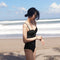 Img 4 - Holiday Elegant Popular Flattering Slim Look Strap One-Piece Swimsuit Women Spa Bikini