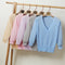 Img 4 - Matching Silk V-Neck Tops Sunscreen Cardigan Sweater Women Summer Thin Short Half Sleeved