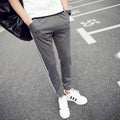 Img 14 - Men Korean Slimming Striped Trendy Plus Size Casual Sporty Jogger Long Pants