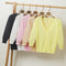 Img 3 - Matching Silk V-Neck Tops Sunscreen Cardigan Sweater Women Summer Thin Short Half Sleeved