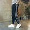 Img 7 - Men Casual Pants Japanese Jogger Loose Ankle-Length Sporty All-Matching Slim-Fit Pants