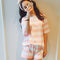 Summer Short Sleeve Pajamas Women Adorable Sweet Look Cartoon Plus Size Loungewear Sets Sleepwear