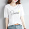 Img 1 - Summer Korean Loose Student Girlfriends INS Women Short Sleeve T-Shirt Women Tops T-Shirt