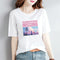 Img 2 - Summer Korean Loose Student Girlfriends INS Women Short Sleeve T-Shirt Women Tops T-Shirt