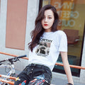 Img 19 - Summer Korean Loose Student Girlfriends INS Women Short Sleeve T-Shirt Women Tops T-Shirt