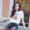 Img 18 - Summer Korean Loose Student Girlfriends INS Women Short Sleeve T-Shirt Women Tops T-Shirt
