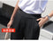 IMG 130 of Suit Pants Women Casual Loose High Waist Straight Carrot Drape Black Chiffon Pants