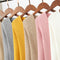 IMG 103 of Knitted Undershirt Women Long Sleeved Sweater Popular V-Neck T-Shirt Tops Stretchable Outerwear