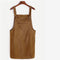 Img 8 - Summer Korean Vintage College Strap Skirt Pocket Straight Dress Tank Top Pocket Dress