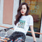 Img 20 - Summer Korean Loose Student Girlfriends INS Women Short Sleeve T-Shirt Women Tops T-Shirt