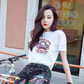 Img 23 - Summer Korean Loose Student Girlfriends INS Women Short Sleeve T-Shirt Women Tops T-Shirt