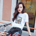 Img 24 - Summer Korean Loose Student Girlfriends INS Women Short Sleeve T-Shirt Women Tops T-Shirt