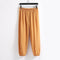 Img 7 - Summer Ice Silk Fairy-Look Cool Pants Women Home Wide Leg Casual Loose Jogger Lantern