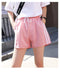 Img 6 - Loose Korean Slim-Look Wide Leg Gym Shorts Women Summer Black High Waist All-Matching Student Casual Shorts