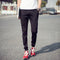 Img 3 - Men Korean Slimming Striped Trendy Plus Size Casual Sporty Jogger Long Pants