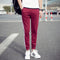 Img 7 - Men Korean Slimming Striped Trendy Plus Size Casual Sporty Jogger Long Pants