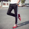 Img 5 - Men Korean Slimming Striped Trendy Plus Size Casual Sporty Jogger Long Pants