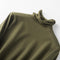 Sweater All-Matching Turtleneck Women High Collar Solid Colored Warm Slim Look Matching Outerwear