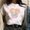 Summer Teens Cartoon T-Shirt Women Harajuku UllzangAnimation T-Shirt