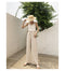 IMG 115 of Ice Silk Knitted Wide Leg Pants Women Summer Drape Straight High Waist Loose Student Casual Pants