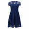 Img 9 - Europe Popular Elegant Trendy Round-Neck Short Sleeve Lace Dress