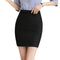 Img 5 - Summer Women Mid-Length Hip Flattering Solid Colored Suits Formal Skirt