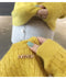 IMG 116 of V-Neck Solid Colored Knitted Undershirt Pullover Women Loose Long Sleeved All-Matching Outerwear