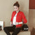 Img 3 - Women Short Baseball Jersey Sweatshirt Stand Collar Jacket