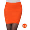 Img 9 - Summer Hip Flattering Women Korean High Waist A-Line Pencil Plus Size Skirt