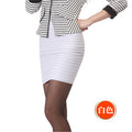 Img 17 - Summer Hip Flattering Women Korean High Waist A-Line Pencil Plus Size Skirt