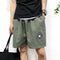 IMG 106 of Summer Hong Kong Casual Shorts Men Korean Trendy Label Loose Cargo knee length Shorts