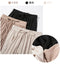 IMG 108 of Ice Silk Knitted Wide Leg Pants Women Vintage Minimalist Lace High Waist Loose Cozy Casual Pants