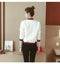 IMG 112 of Women Short Baseball Jersey Sweatshirt Stand Collar Jacket Outerwear