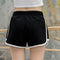 Img 3 - Summer Gym Shorts Women Thin Short Jogging Pants Loose Breathable Casual Black Hot Beach Shorts