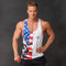 IMG 105 of Muscle Fitness Sporty Tank Top Men Quick Dry Fitting Slim Look Casual Tops Tank Top