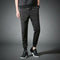 Men Casual Pants Summer Slim Fit Korean Trendy Sporty Harem Look Thin Jogger Ankle-Length Pants