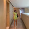 Img 2 - Korean ChicSlim Look Slim Bare Belly Pencil Skirt Summer Dress Women Dress