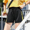 Img 8 - Women Student Casual Korean Elastic Sporty Outdoor Wide Leg Pants Shorts