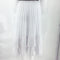 IMG 110 of Summer Inspired White Lapel Long Sleeved Shirt Vintage Ruffle Collar Pleated Dress Sets Women Skirt