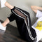 Img 1 - Summer Sporty Women Thin Loose Jogger Lantern Wide Leg Casual Ankle-Length Pants