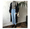IMG 109 of Korean Loose All-Matching Sweater Women Student Mid-Length Hong Kong Cardigan Outerwear
