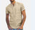 Img 8 - Popular Europe Men Stand Collar Short Sleeve Cotton Blend Shirt Men Shirt