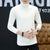 Img 1 - High Collar Men Korean Solid Colored Slimming Sweater